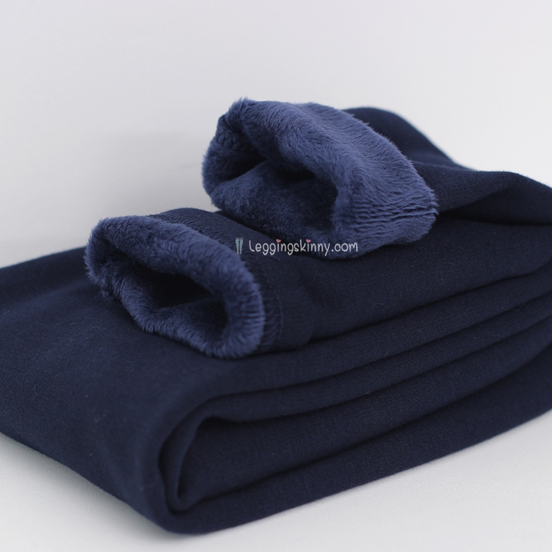 กางเกงผ้าฝ้ายบุขนกันหนาวเด็ก มีหลายสี