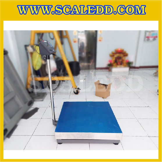 เครื่องชั่งน้ำหนักดิจิตอล พิกัด300kg ความละเอียด 20g ยี่ห้อ TIGER รุ่น TI-01 ขนาดแท่นชั่ง 80*80cm (เครื่องชั่งผ่านตรวจรับรองจากสำนักชั่งตวงวัด)