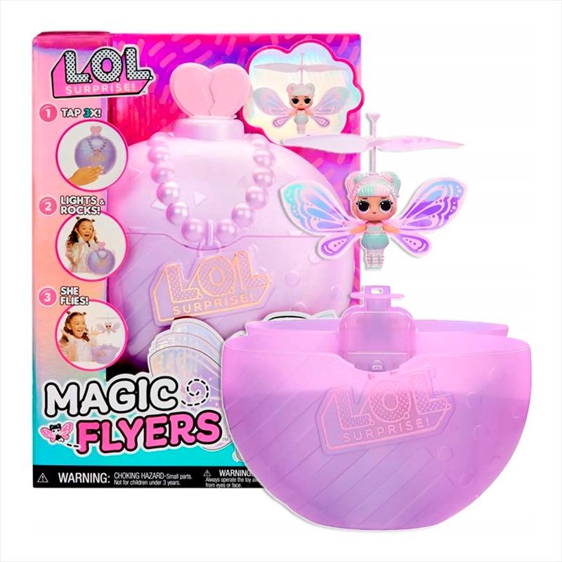 ตุ๊กตาบินได้สีชมพู L.O.L. Surprise! Magic Flyers - Sky Starling Lilac Wings