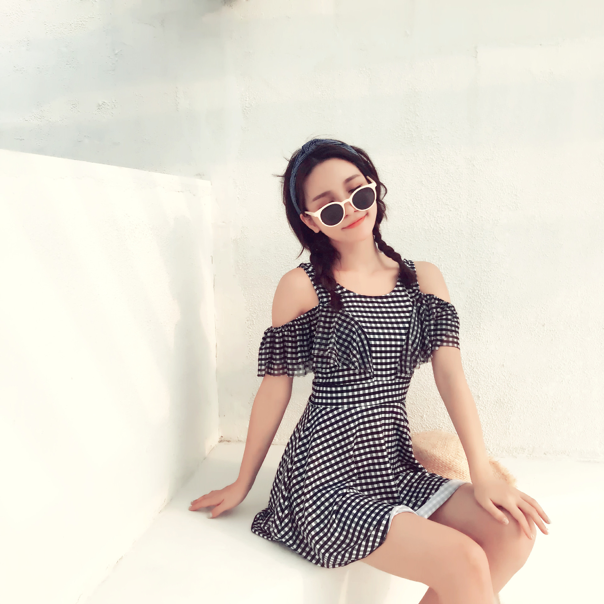 ชุดว่ายน้ำ วันพีช รอบอก 34-40 รอบเอว 26-32สะโพก 34-42 นิ้ว ยาว 30 นิ้ว ด้านในเป็นขาสั้นไม่แยกชิ้น ผ้าไม่หนานะคะ