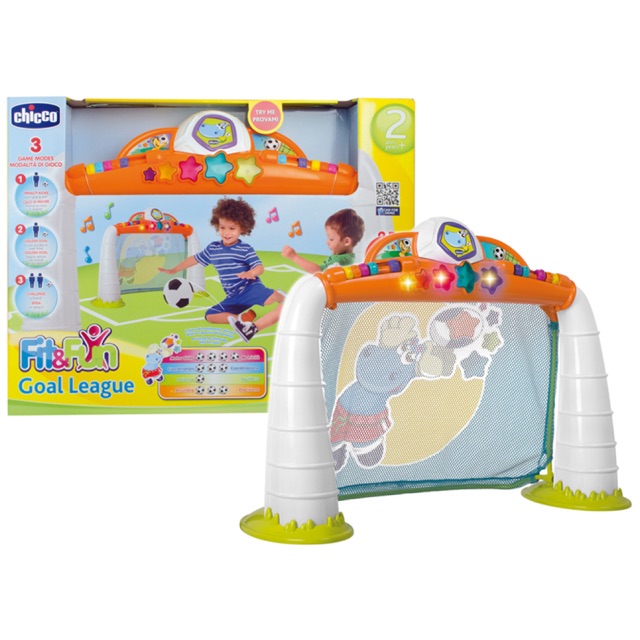 ชุดโกล์ฟุตบอล อิเล็กโทรนิกส์ Fit & Fun Goal League CHICCO