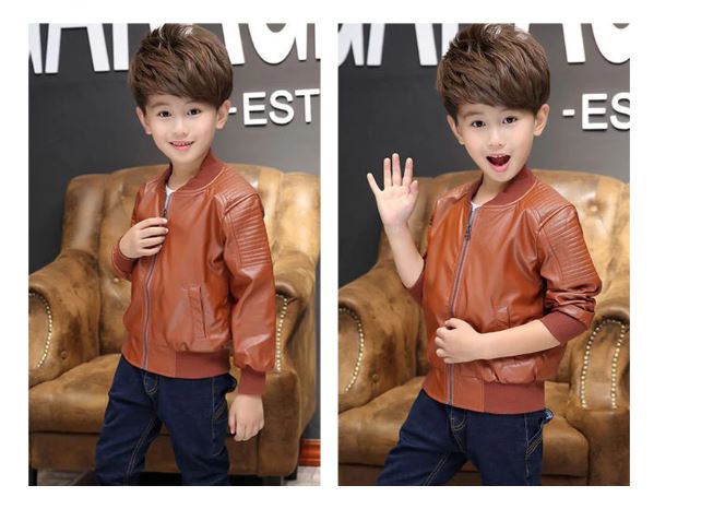 กันหนาว เสื้อแจ๊คเก็ตหนัง มีทั้งแบบบุขน และธรรมดา