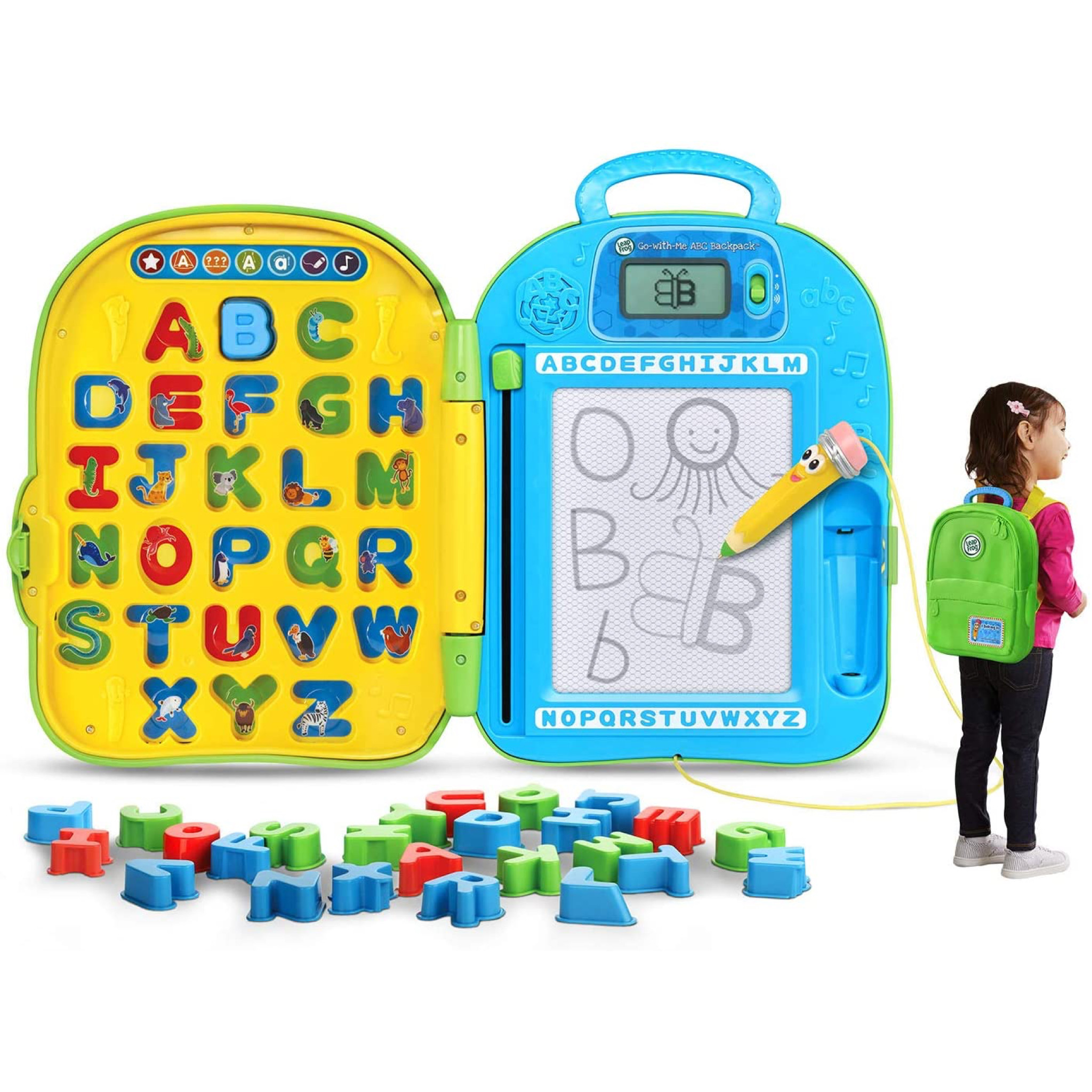 กระเป๋าเป้สอนหนังสือมหัศจรรย์ LeapFrog, Mr. Pencil's ABC Backpack