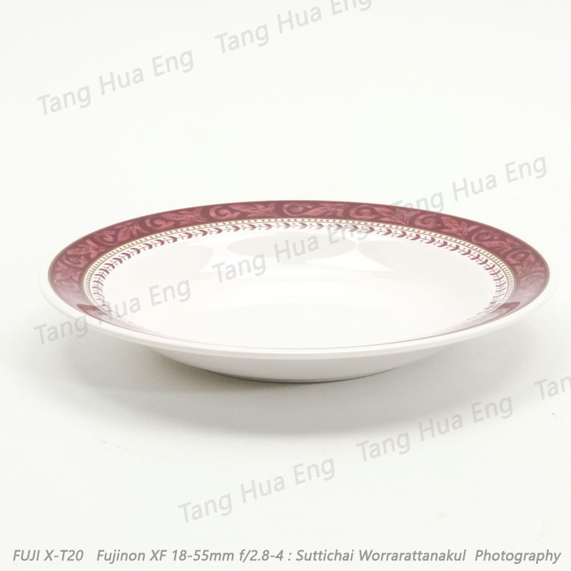 จานลึก 8 นิ้ว ลายเบอร์มิงแฮม # P907-8 ตราแวนด้า