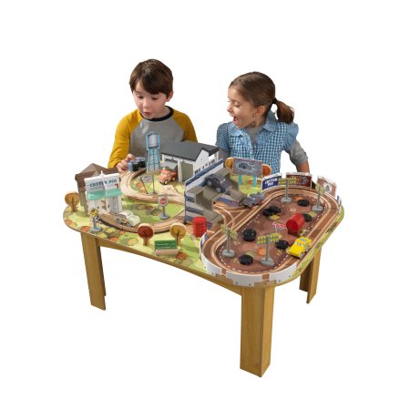โต๊ะ KidKraft Disney Pixar Cars 3 Wooden Track Set & Table Thomasville