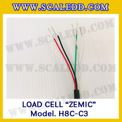 โหลดเซลล์ (Load cell) ZEMIC H8C-C3 Shear beam Alloy steel รองรับเครื่องชั่งน้ำหนัก 500kg, 1t, 2t ยี่ห้อ ZEMIC รุ่น H8C