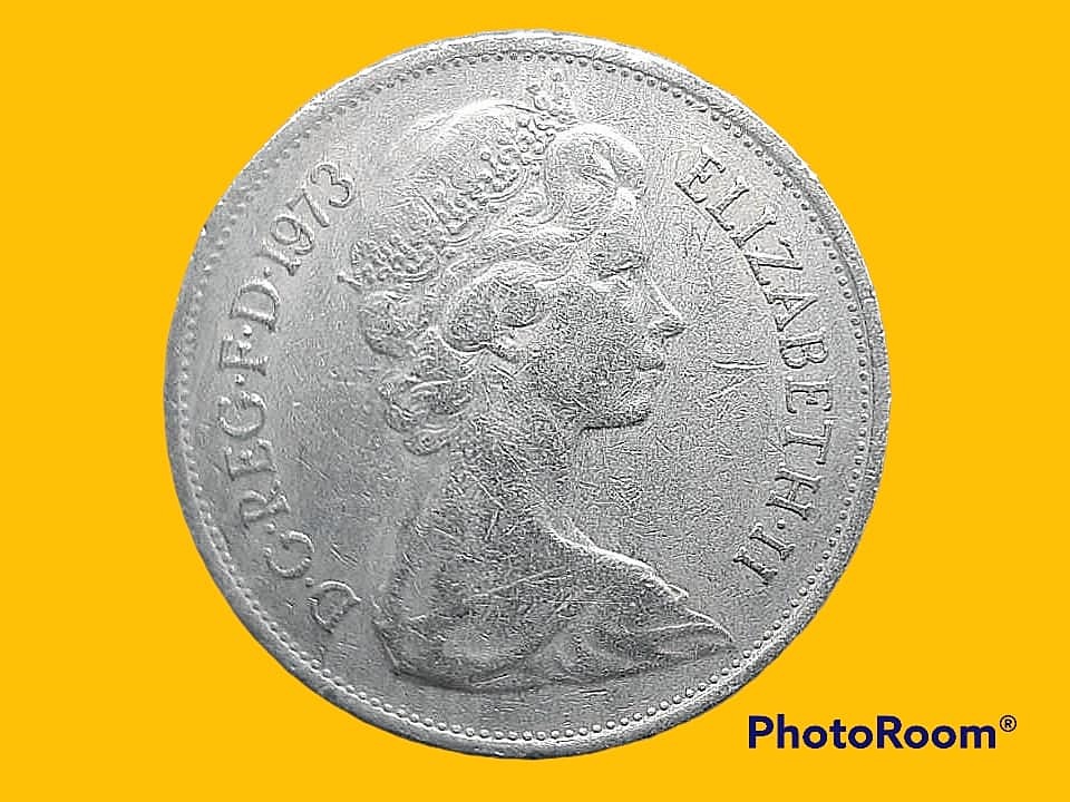 เหรียญ เงินตรา ประเทศ สหราชอาณาจักรบริเตนใหญ่และไอร์แลนด์เหนือ Pence (New) 1973