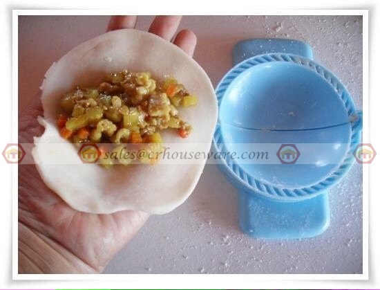 พิมพ์กะหรี่ปั๊บพลาสติก -ไซส์กลาง กะหรี่พัฟ