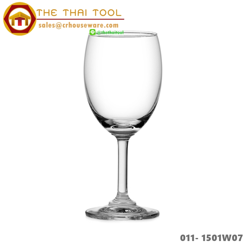 Classic White Wine แก้วไวน์ขาว ขนาด 7 ออนซ์ 011- 1501W07 (บรรจุกล่องเล็ก กล่องละ 6 ใบ)