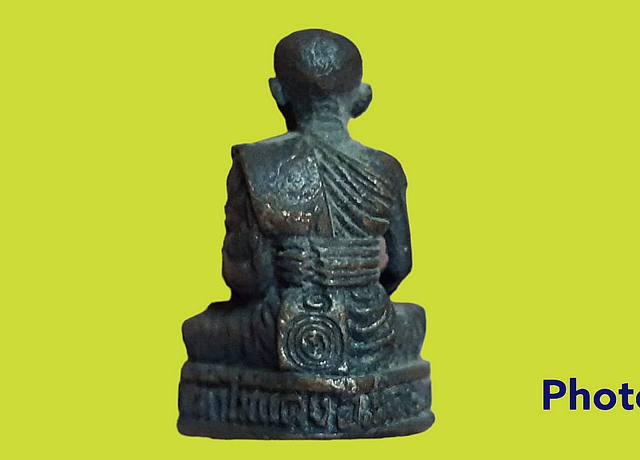 รูปเหมือนหล่อ กริ่ง หลวงพ่อสาย วัดท่าไม้แดง จ.ตาก