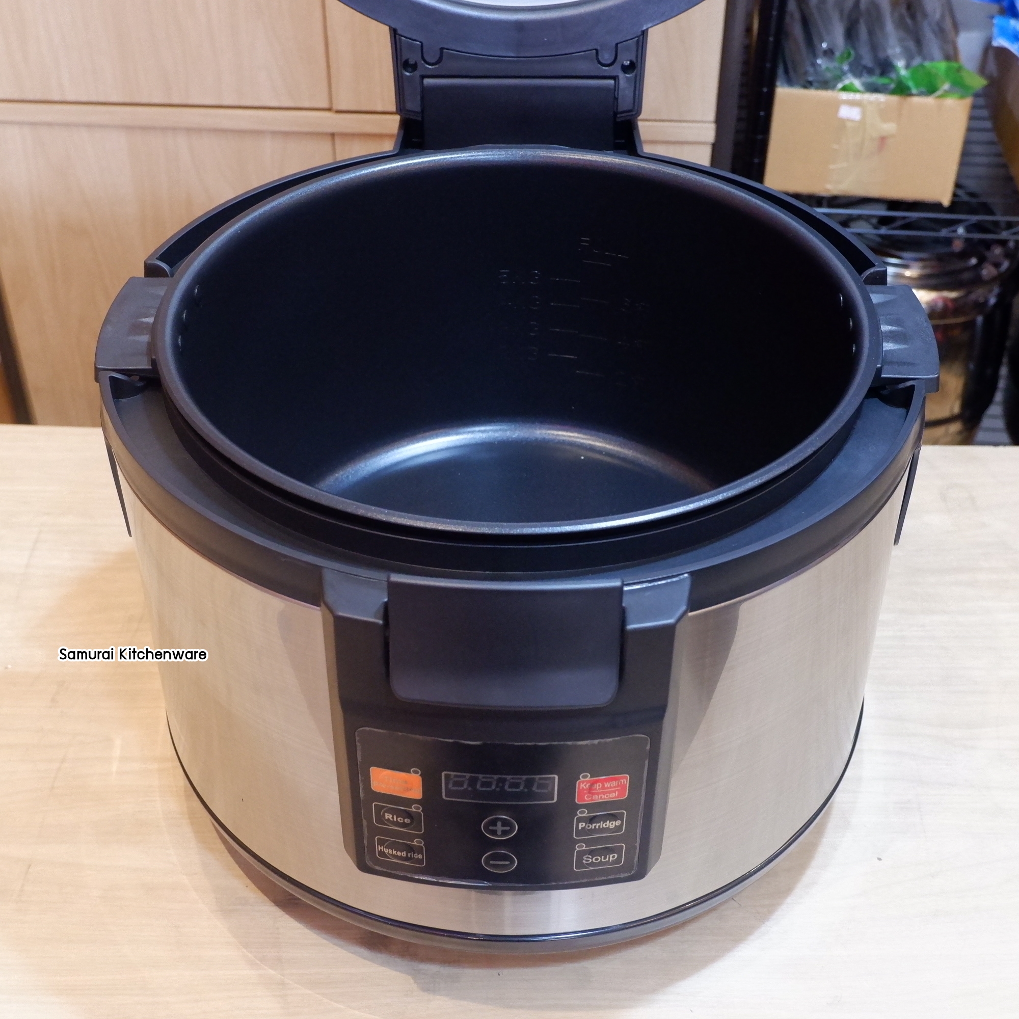 หม้อหุงข้าวดิจิตอล สแตนเลส (19 ลิตร)