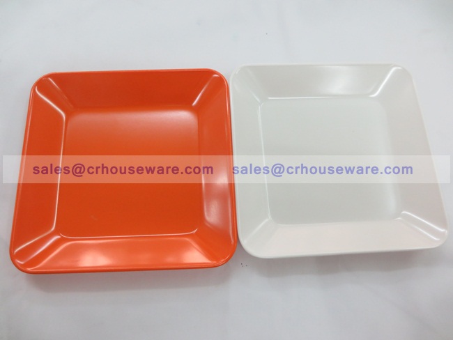 จานสีเหลี่ยม 5.5 นิ้ว P666-5.5