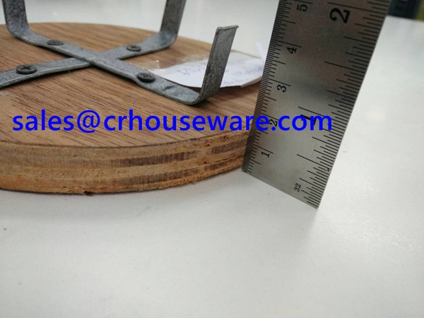 ไม้รองเตาจิ้มจุ่ม 006-AU-002-3 Wooden stove Chim Chum. 006-AU-002-3