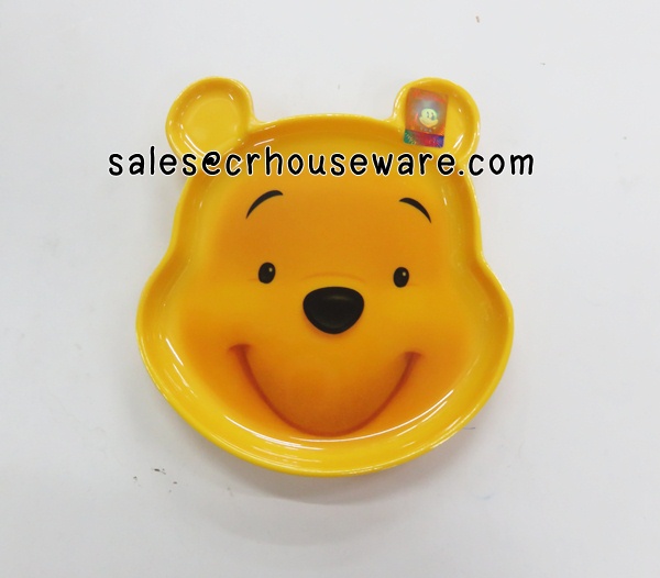 จานรองแก้วหน้าหมีพูห์ 4" 017-S6249-4