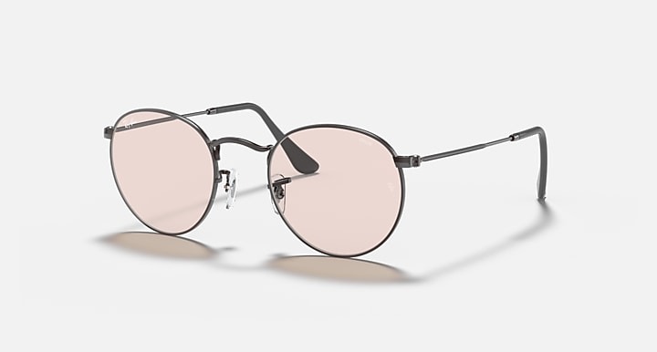 RayBan RB3447 004/T5 ROUND METAL PHOTOCHROMIC