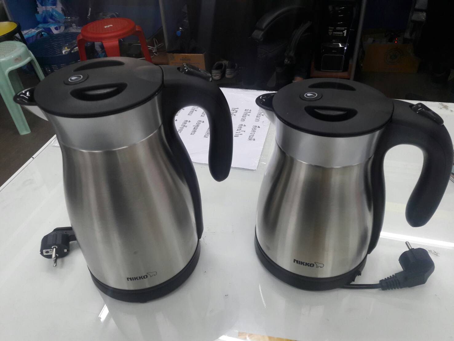 กาต้มน้ำร้อนสุญญากาศ 1.2 ลิตร NIKKO Stainless Steel Double Wall Vacuum Insulated,กระติกน้ำร้อนปลอดภัยสูงสุดสำหรับผู้สูงวัย