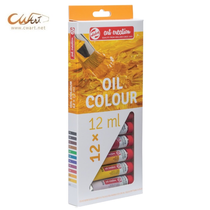 ชุดสีน้ำมัน Art Creation 12ml, 12สี