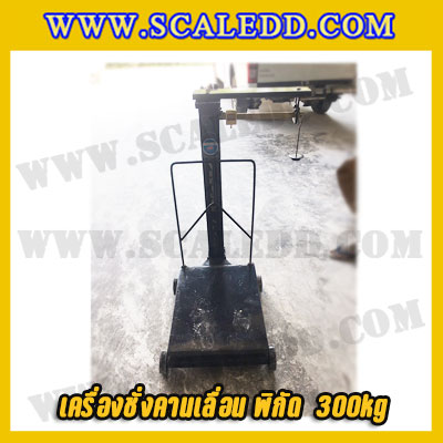 เครื่องชั่งคานเลื่อน ตาชั่งคานเลื่อน เครื่องชั่งแบบคานเลื่อน เครื่องชั่งระบบคานเลื่อน 300 kg 100 g Mechanicle Scale 300kg 100g ยี่ห้อ VECHICLECAR รุ่น PF