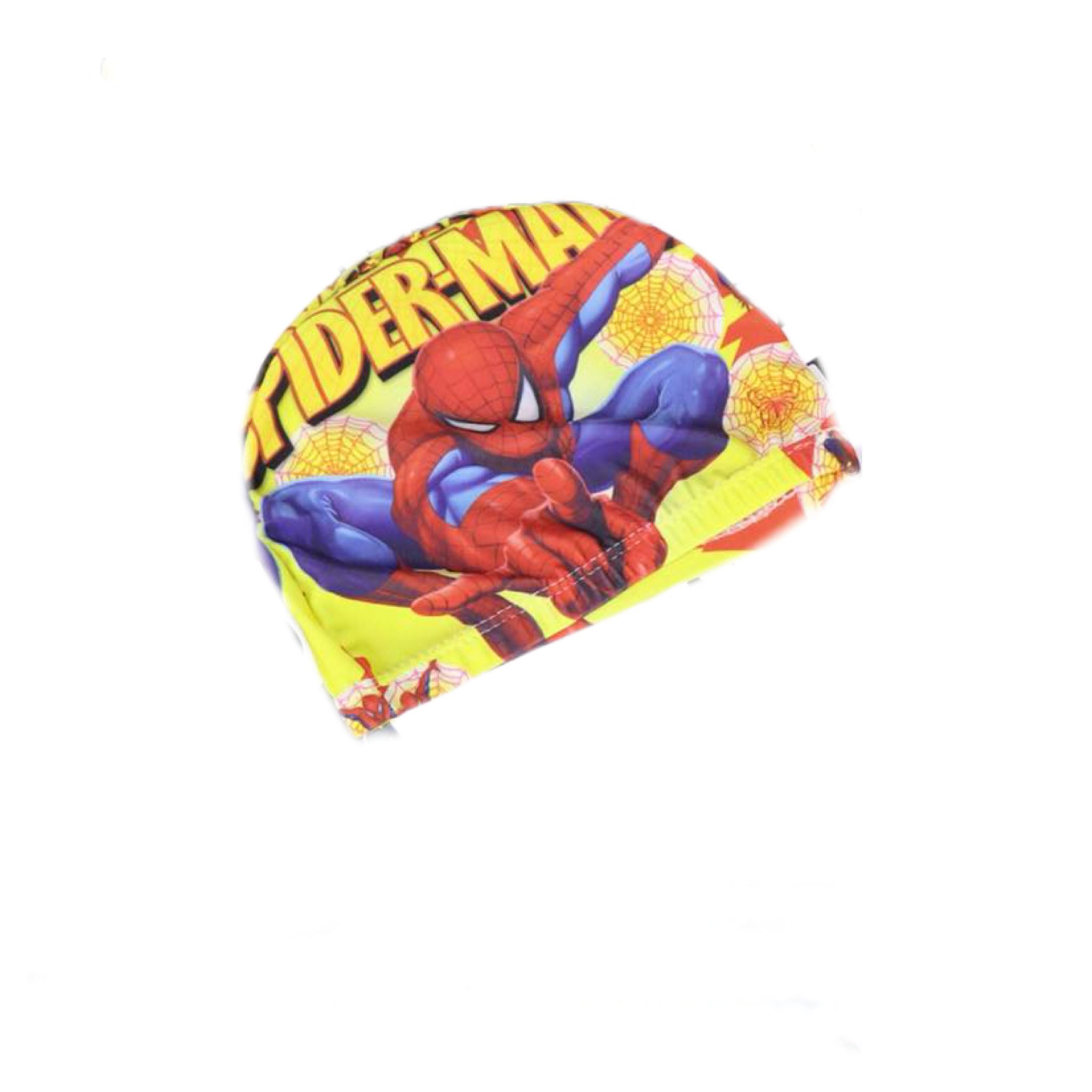 แว่นตาว่ายน้ำเด็ก ผู้หญิง หมวกว่ายน้ำสไปเดอรแมน