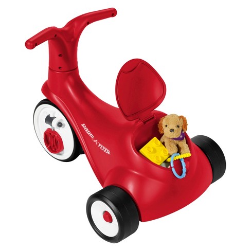 จักรยานสามล้อสามารถปรับเป็นขาไถหรือจักรยานถีบได้ radio flyer scoot 2 pedal