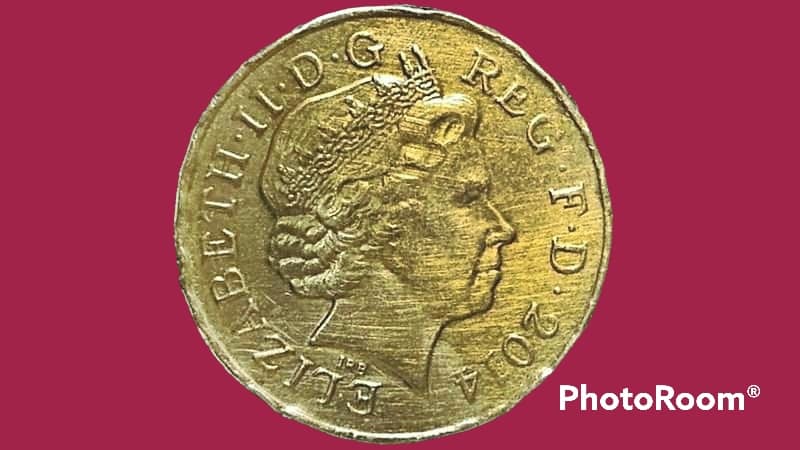 เหรียญ เงินตรา ประเทศ สหราชอาณาจักร QUEEN ELIZABETH II