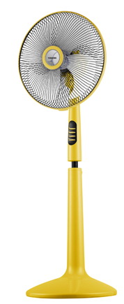 Toshiba พัดลมตั้งพื้น ใบพัด 16 นิ้ว รุ่น SF-98 สีเหลือง