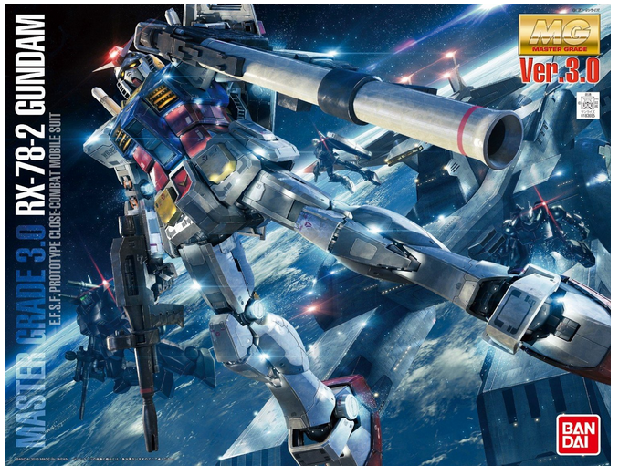 MG 1/100 RX-78-2 Gundam เวอร์ชั่น 3.0