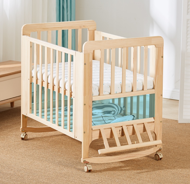 TB10106 (WC3) เตียงนอนไม้สำหรับเด็ก สามารถปรับเปลไกว ปรับเป็นเตียงเดี่ยวได้ใช้ยาวจนโต