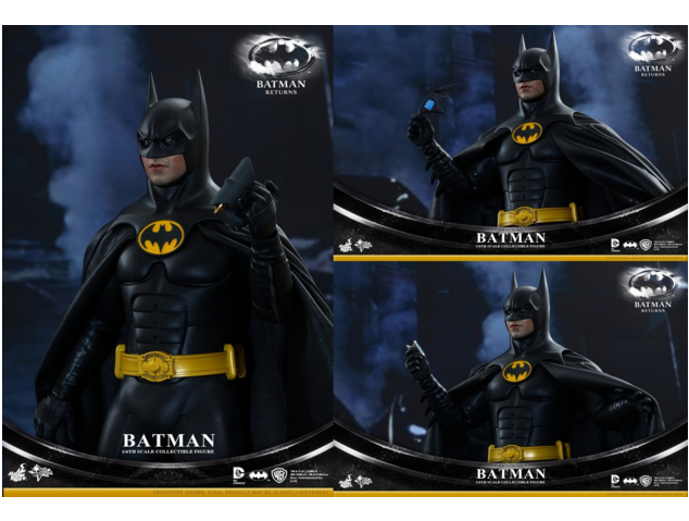HOTOYS -Batman return - Batman & Bruce Wayne