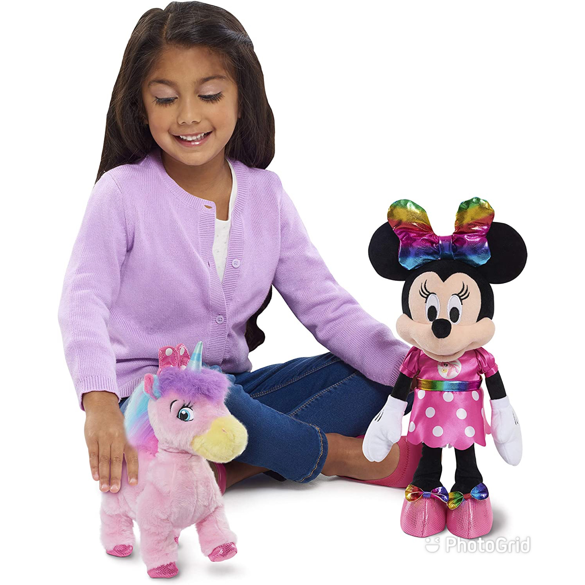 ตุ๊กตาเคลื่อนที่ได้ Minnie's Walk & Dance Unicorn Feature Plush