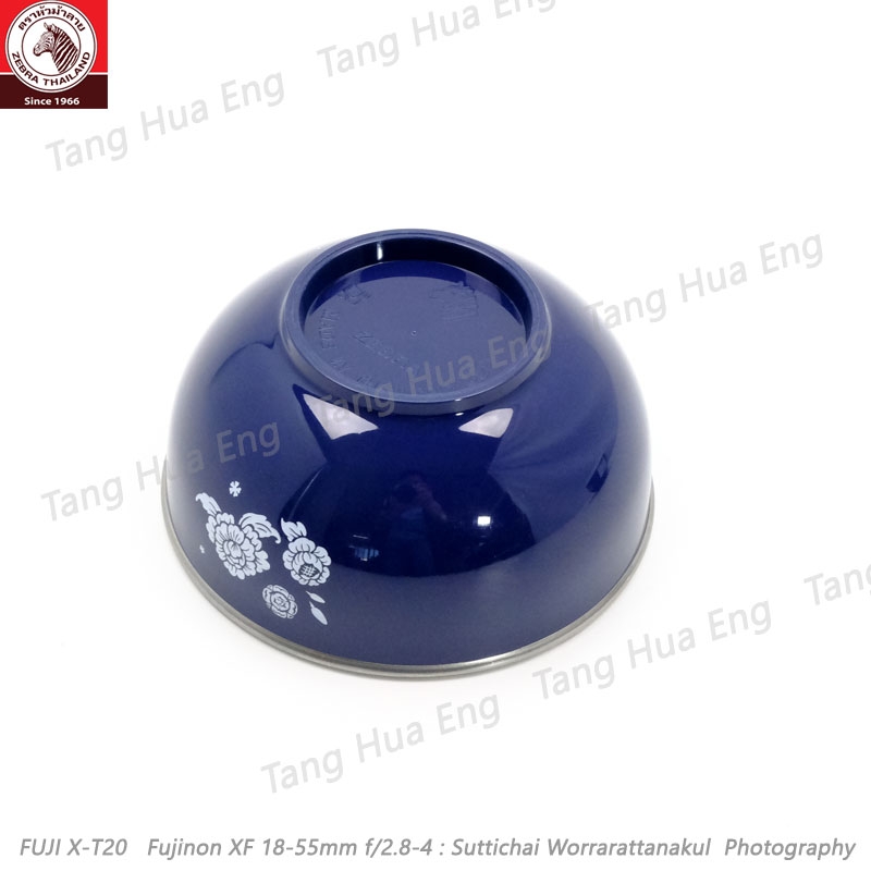 Zebra ชามญี่ปุ่น 11 ซม. พร้อมฝาพลาสติก แพ็ค 2 ใบ ตราหัวม้าลาย