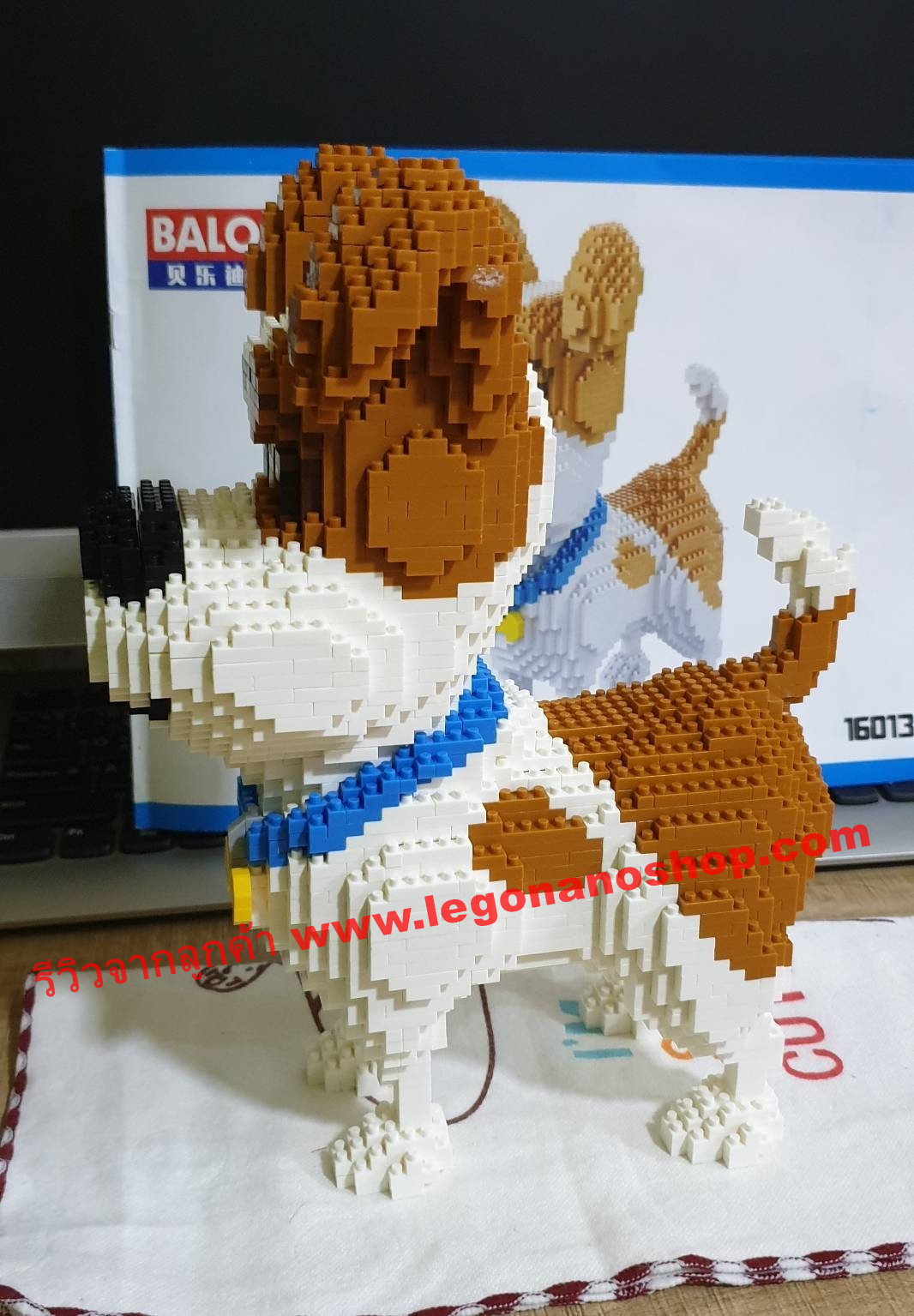 เลโก้นาโน สุนัขพันธุ์แจ็ค รัสเซลล์ เทอร์เรียและสุนัขพันธุ์ดัชชุน(Set Jack Russell Terrier and Dachshund) Size Jumbo