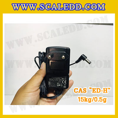 เครื่องชั่งน้ำหนักดิจิตอล พิกัดน้้ำหนัก 15kg ยี่ห้อ CAS รุ่น ED-H ความละเอียด 0.5g (เครื่องชั่งผ่านตรวจรับรองจากสำนักชั่งตวงวัด)