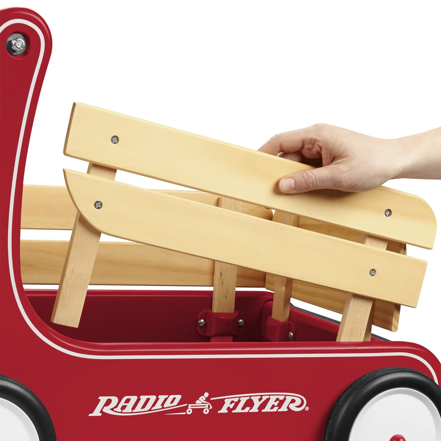 รถผลักเดินปรับหนืดได้ที่นิยมมากสุดในอเมริกา Radio Flyer 12S Classic Walker Wagon
