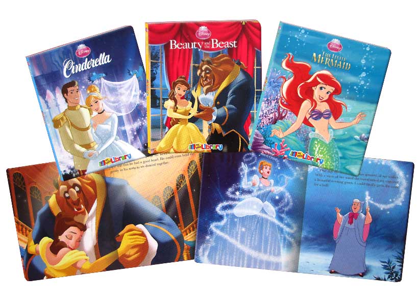 ชุดหนังสือนิทานการ์ตูน เจ้าหญิงดิสนีย์ 3 เล่ม / My Little Library : Disney Princess ( 3 board books)