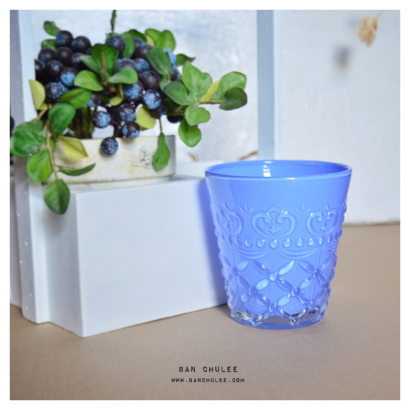 A Set Of 3 Glass Cups แก้วน้ำ เซต 3 ใบ