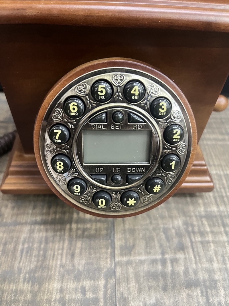 โทรศัพท์วินเทจ สไตล์ย้อนยุคแบบคลาสสิคโบราณ (สามารถใช้งานจริงได้) รหัส 000-VT-CN,โทรศํพท์ประกอบฉากละคร