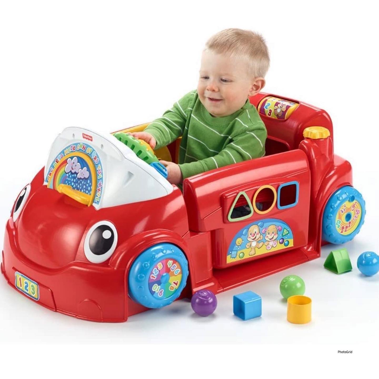 รถ Fisher-Price Laugh & Learn Crawl Around Car