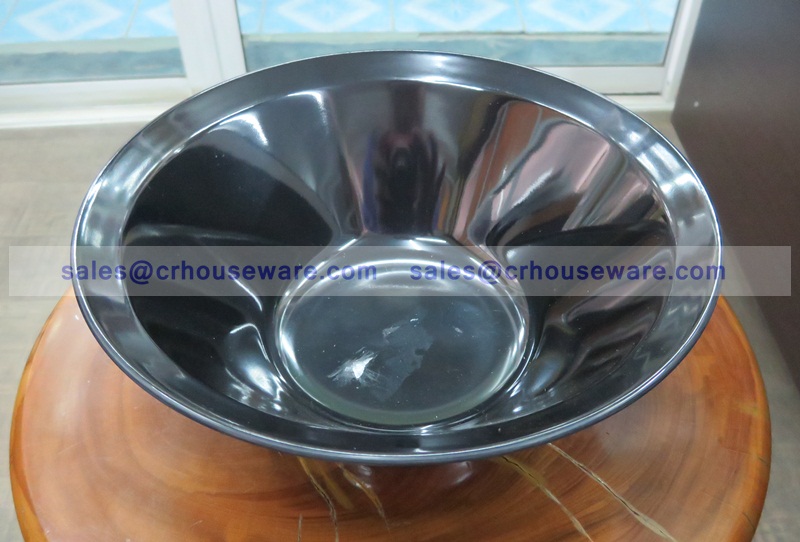 ชามปากบาน 7.5 นิ้ว 017-B025-7.5 setดำ