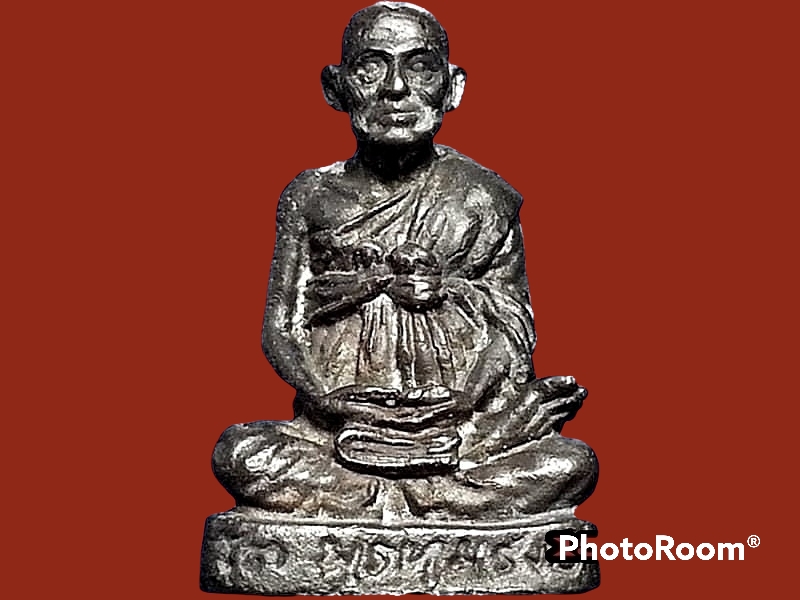 รูปเหมือนสมเด็จพระพุฒาจารย์(โต) พรหมรังสี วัดระฆังโฆสิตาราม รุ่นอนุสรณ์ 100 ปี 2515 เนื้อนวะ มีกล่องเดิม