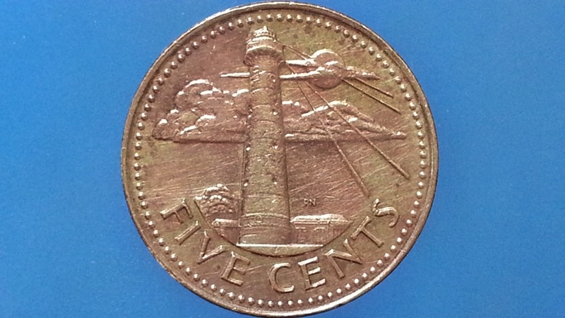 เหรียญ เงินตรา ประเทศ บาร์เบโดส Cents 1979