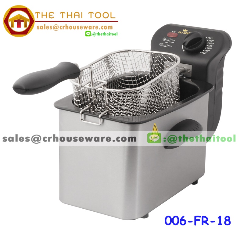 เตาทอดไฟฟ้า ขนาด 1.8 ลิตร รหัสสินค้า 006-FR-18