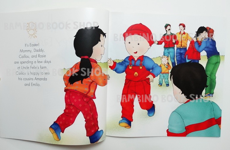 นิทานคายูเรียนรู้สิ่งใหม่ " สุขสันต์วันอีสเตอร์! " / Caillou : Happy Easter!