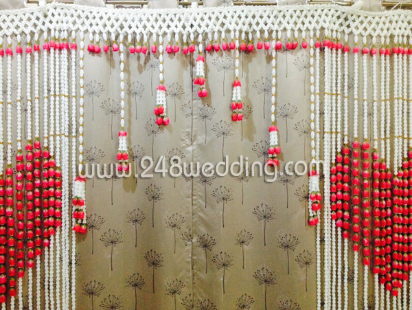 ฉากงานแต่ง ม่านดอกรัก หัวใจคู่