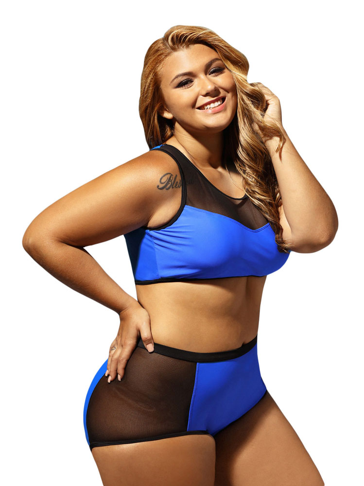 ชุดว่ายน้ำคนอ้วน ทูพีช สีน้ำเงิน รอบอก 40-46 รอบเอว 36-42 สะโพก 47-52 นิ้วค่ะ ผ้าดี งานสวยมากๆค่ะ