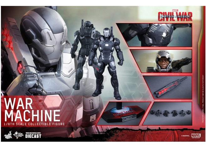 HOTTOYS - Captain America: Civil War - War Machine MK III