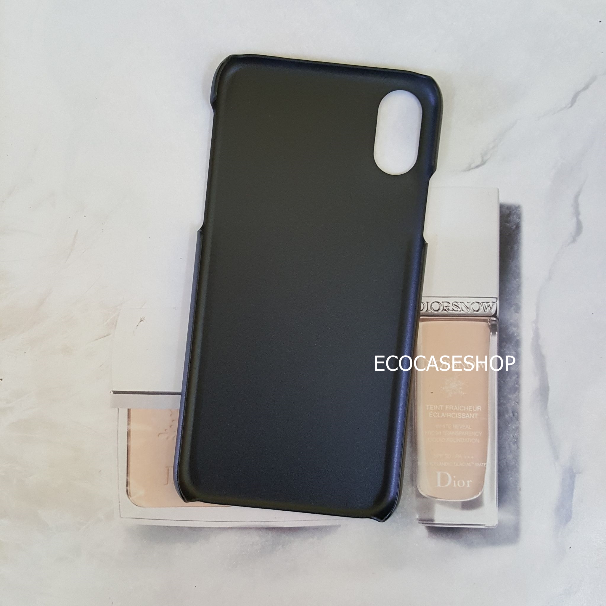 iPhoneXR เคสแข็งด้าน(new) สีดำ