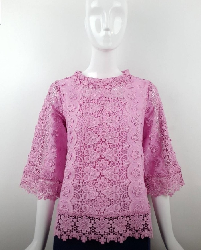 เสื้อลูกไม้พิ้งบูติค รุ่น Summer Style