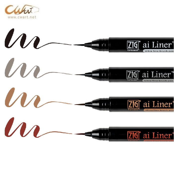 Kuretake ai Liner Ultra Fine Brush Pen