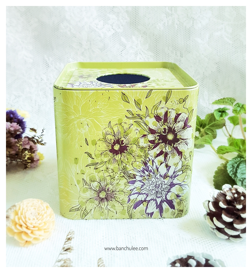 Tin Tissue Box For Roll Tissue กล่องทิชชู่ม้วน งานสังกะสี